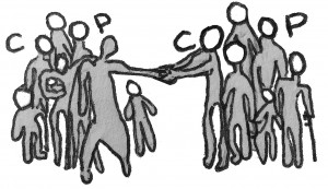 Cooperation among cooperatives
